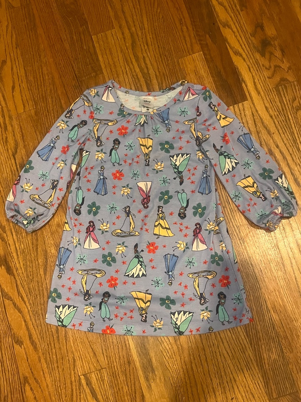 Hanna Andersson Disney princess pajama PJ dress 4T